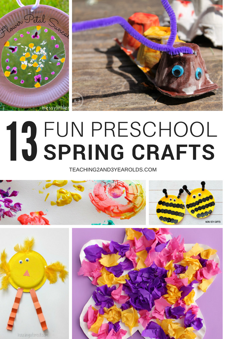 Fun Craft For Preschoolers
 13 Easy and Fun Spring Crafts for Preschoolers