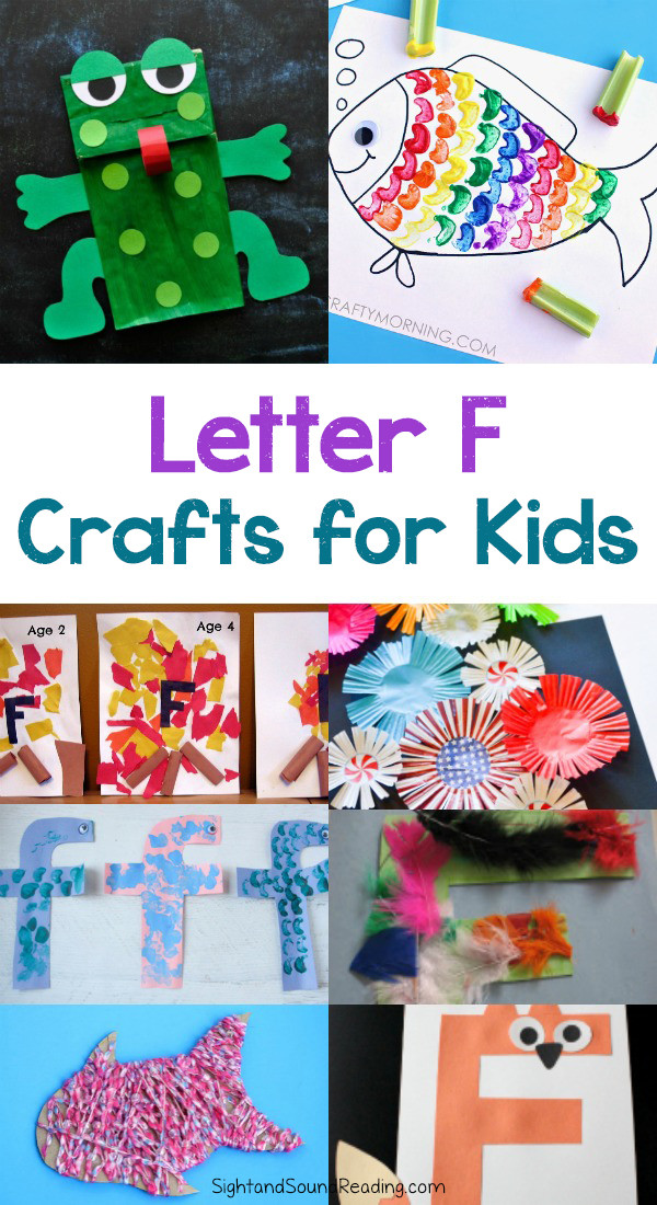 Fun Craft For Preschoolers
 Letter F Crafts for preschool or kindergarten – Fun easy