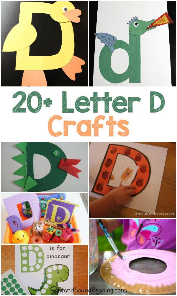Fun Craft For Preschoolers
 20 Easy Letter D Crafts for Preschool Fun easy and
