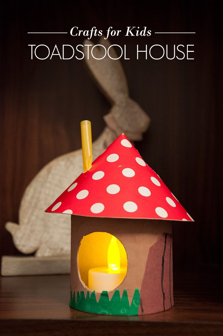 Fun Craft For Preschoolers
 Crafts for Kids Toadstool House