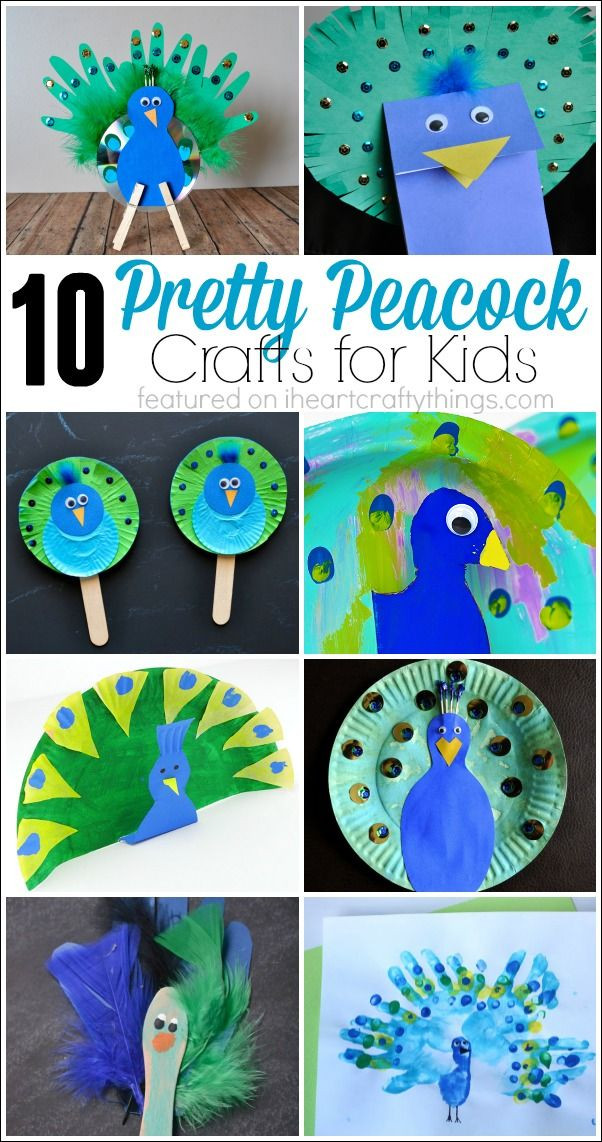 Fun Craft For Preschoolers
 10 Pretty Peacock Crafts for Kids