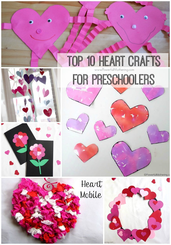 Fun Craft For Preschoolers
 Top 10 Heart Crafts for Preschoolers