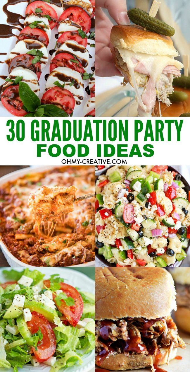 Fun Food Ideas For Graduation Party
 30 Must Make Graduation Party Food Ideas Oh My Creative