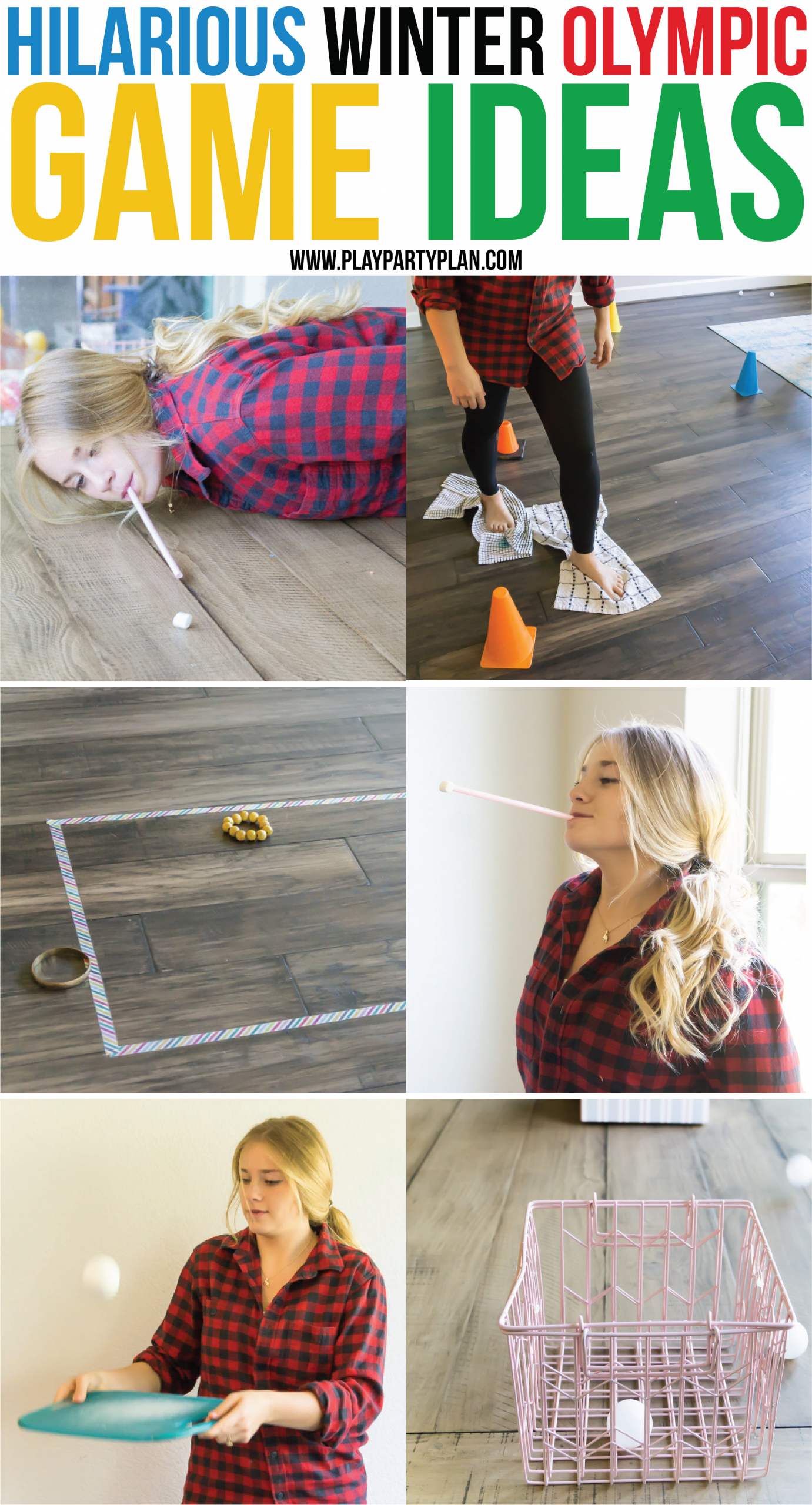 Fun For Adults
 Winter Olympic Themed Party Games