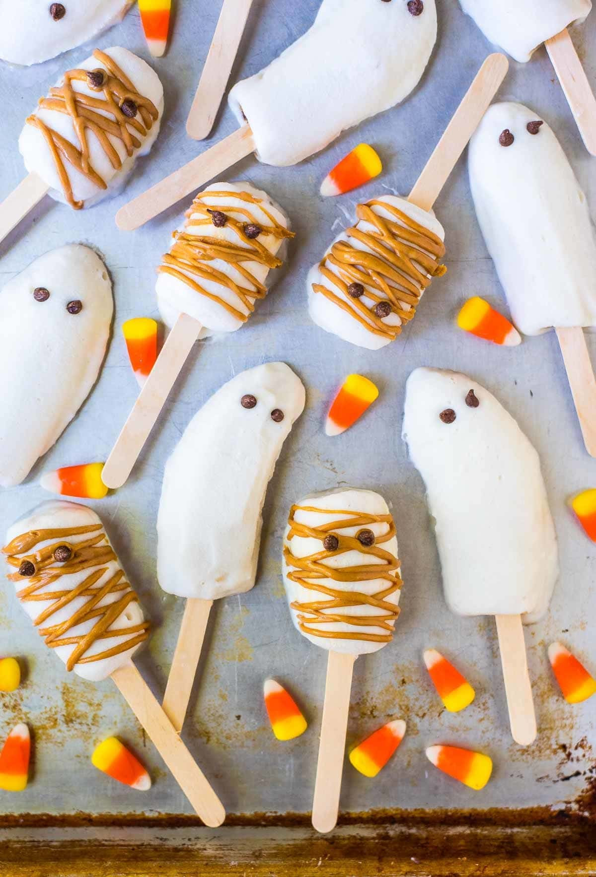 Fun Halloween Recipes For Kids
 Halloween Banana Popsicles Healthy and Fun  WellPlated