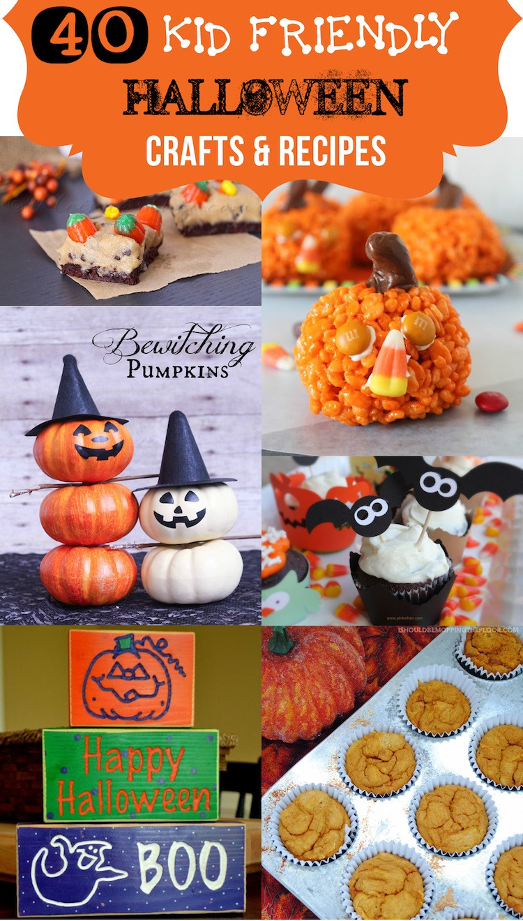 Fun Halloween Recipes For Kids
 Halloween Crafts and Recipes for Kids