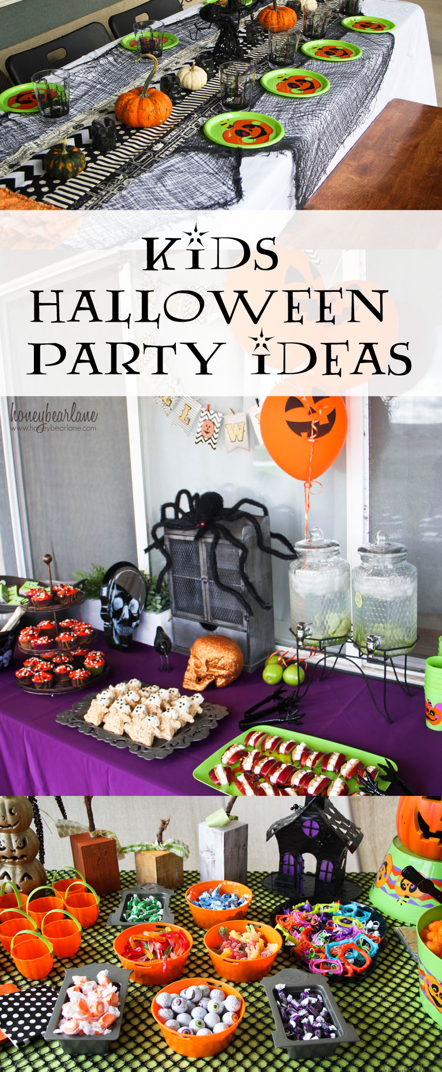 Fun Ideas For Children'S Halloween Party
 Kids Halloween Party Ideas Honeybear Lane