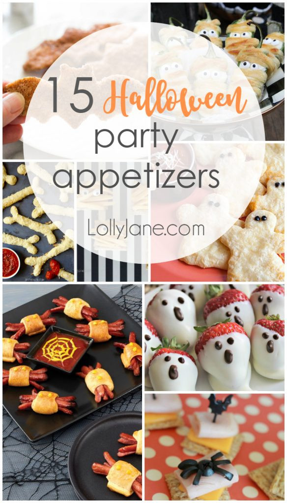Fun Ideas For Children'S Halloween Party
 15 Halloween Party Appetizers Lolly Jane