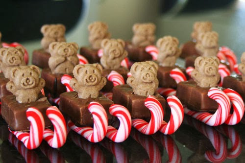 Fun Ideas For Holiday Party
 Room 20 Candy Cane Teddy Bear Sleighs