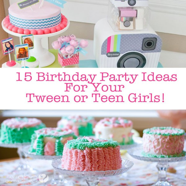Fun Ideas For Teenage Girl Birthday Party
 15 Teen Birthday Party Ideas For Teen Girls