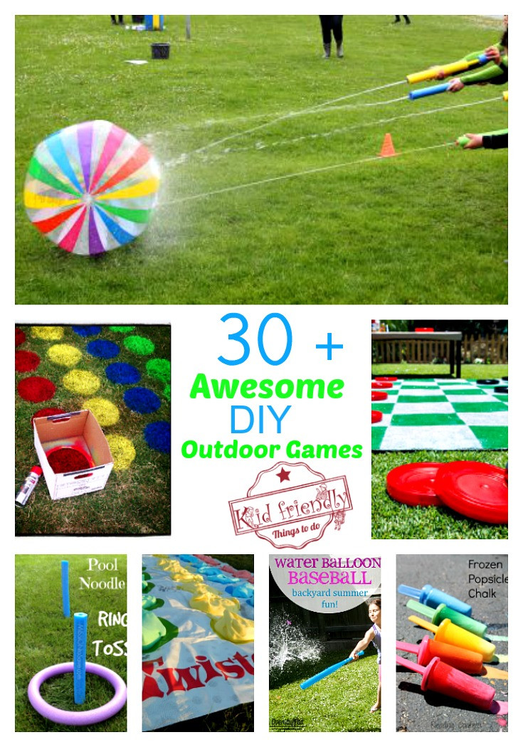Fun Outdoor Games For Kids
 Over 30 Awesome Summer Outdoor Games to Play with the Kids