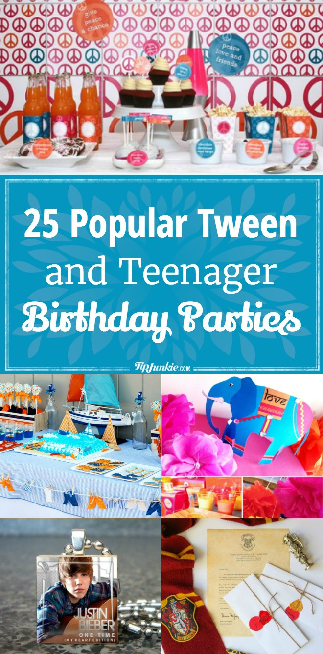 Fun Places To Go For A Teenage Birthday Party
 25 Popular Tween and Teenager Birthday Parties – Tip Junkie