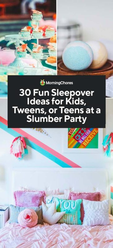 Fun Places To Go For A Teenage Birthday Party
 30 Fun Sleepover Ideas for Kids Tweens or Teens at a