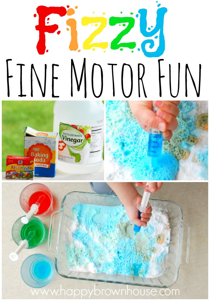 Fun Preschool Crafts
 Fizzy Fine Motor Skills Fun For Preschoolers