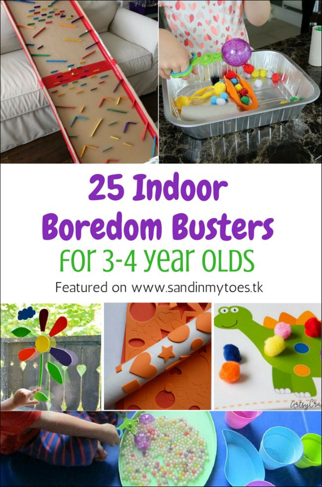 Fun Preschool Crafts
 25 Indoor Boredom Busters for 3 4 Year Olds
