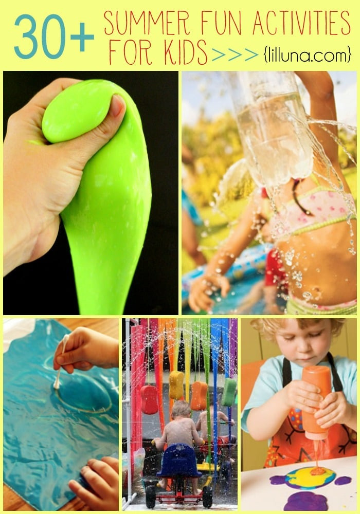 Fun Projects For Kids
 30 summer activities for kids