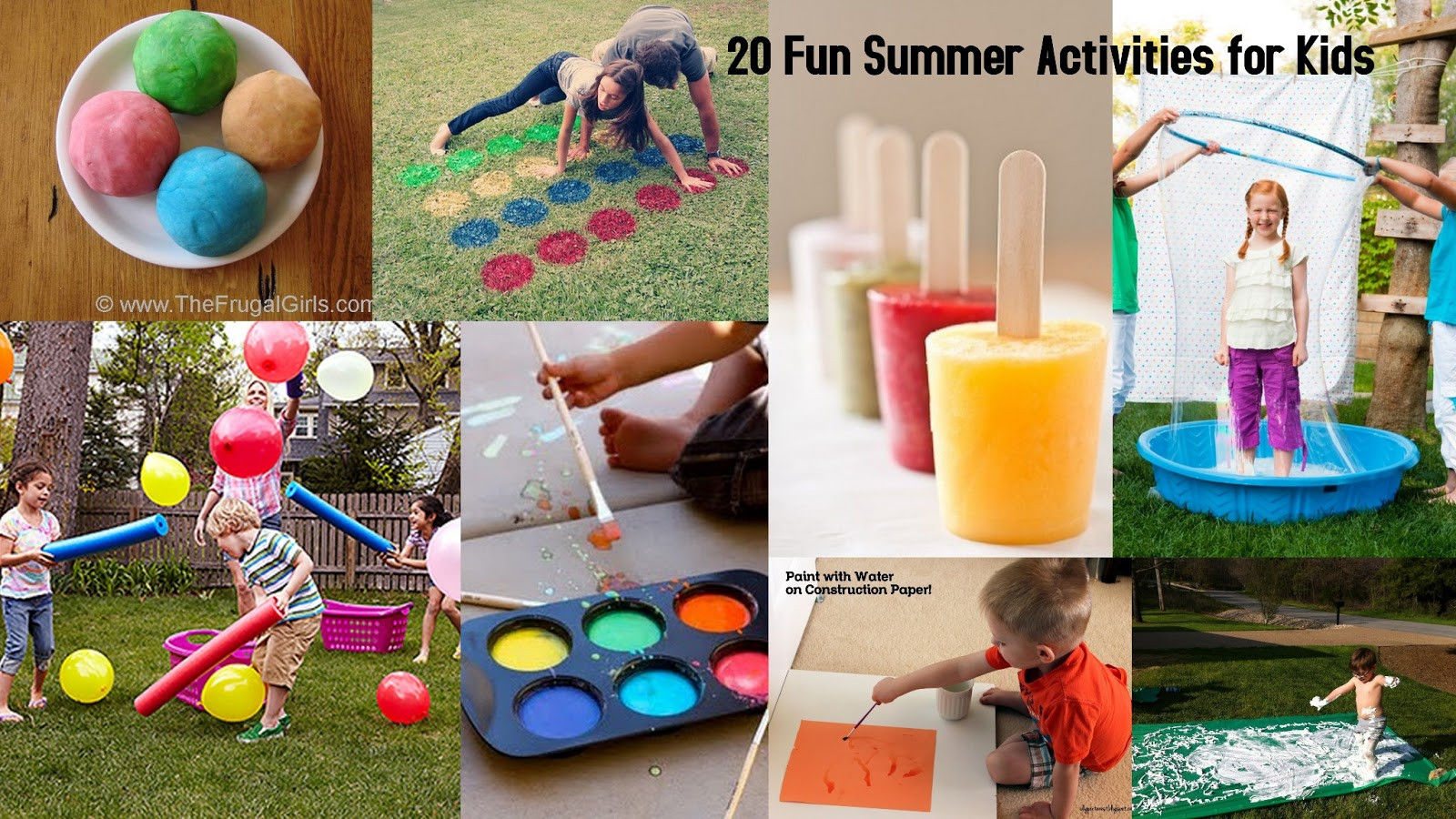 Fun Projects For Kids
 20 Fun Summer Activities for Kids I Dig Pinterest