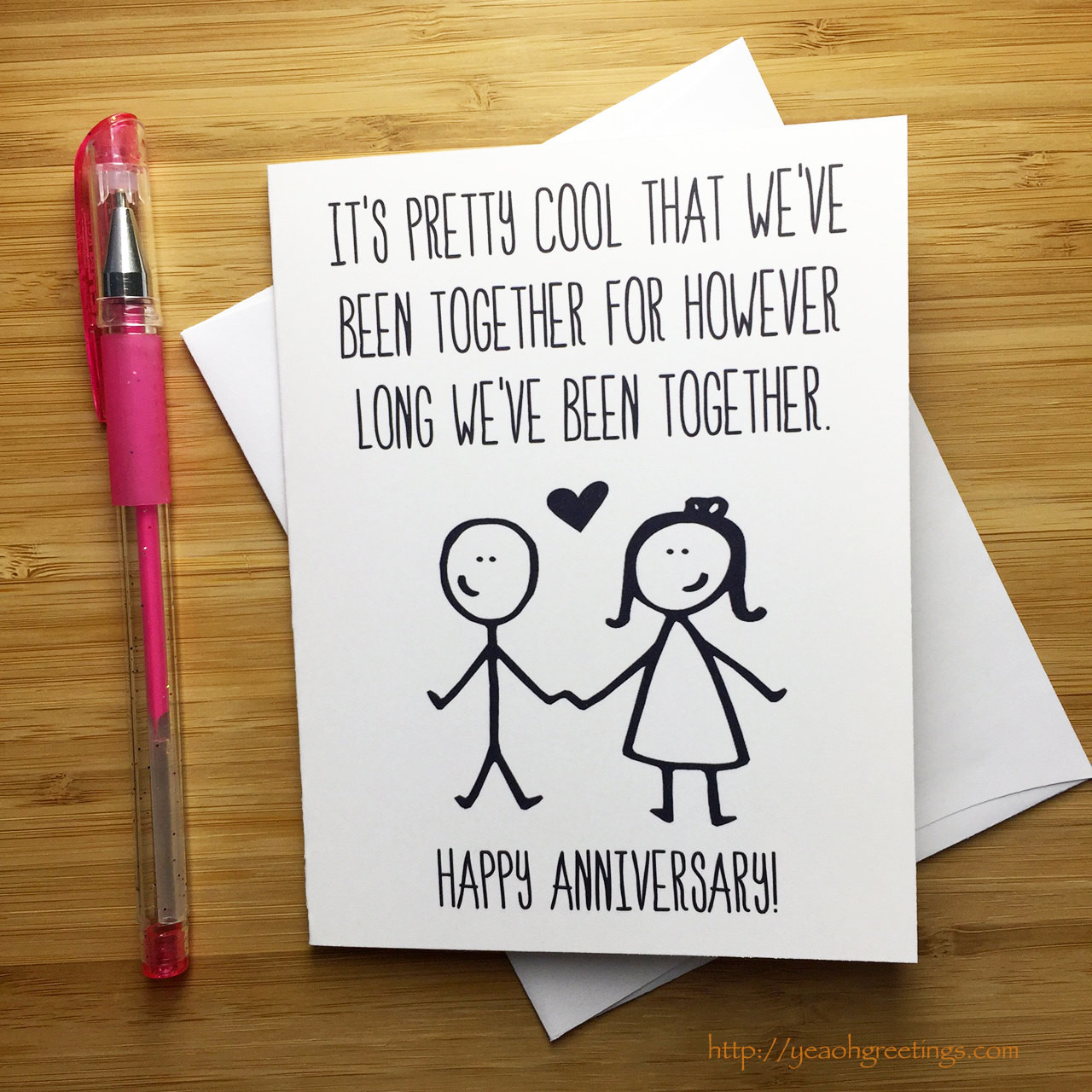 Fun Second Wedding Gift Ideas
 Funny Anniversary Card Happy Anniversary Anniversary Card