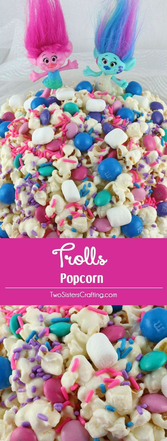 Fun Troll Movie Party Food Ideas
 Trolls Popcorn Recipe