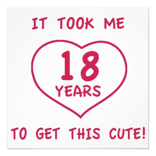Funny 18Th Birthday Quotes
 18th Birthday Quotes Funny QuotesGram