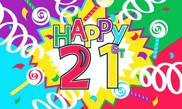 Funny 21st Birthday Wishes
 Cute Happy 21st Birthday Wishes