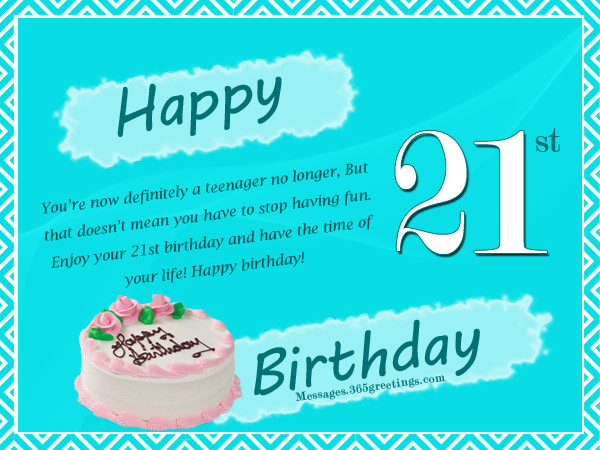 Funny 21st Birthday Wishes
 21st Birthday Wishes Messages and Greetings
