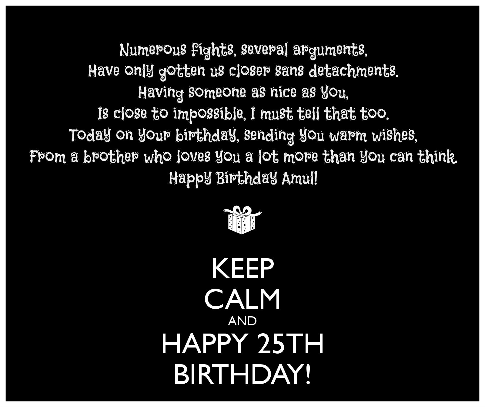 Funny 25Th Birthday Quotes
 25th Birthday Quotes And Sayings QuotesGram