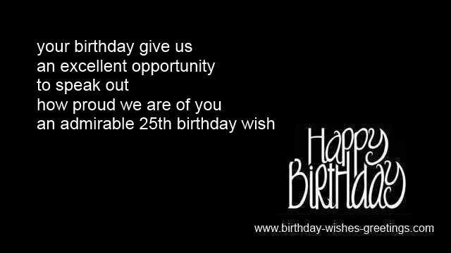 Funny 25Th Birthday Quotes
 25th Birthday Quotes For Friends QuotesGram