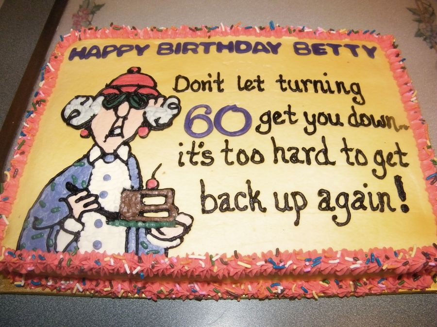 Funny 60th Birthday Cakes
 My mom s 60th birthday cake