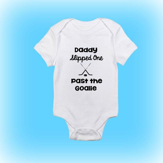 Funny Baby Gift Ideas
 Funny Baby esie Hockey esie Gift for by