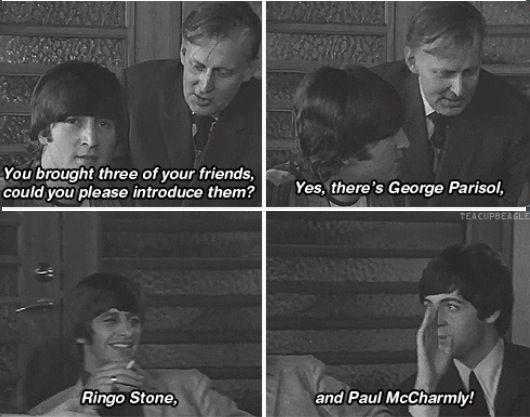 Funny Beatles Quotes
 4451 best The Beatles images on Pinterest