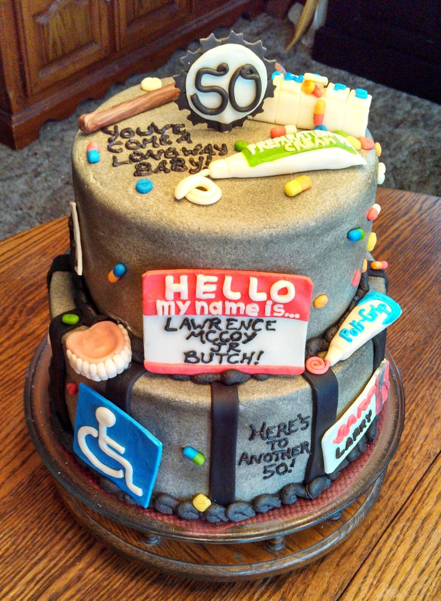 Funny Birthday Cake Ideas
 50Th Birthday Cake CakeCentral