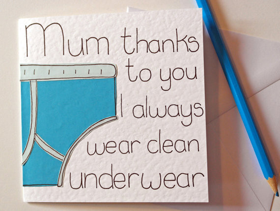 Funny Birthday Card For Mom
 Mothers Day card Mum funny birthday card for Mom greeting