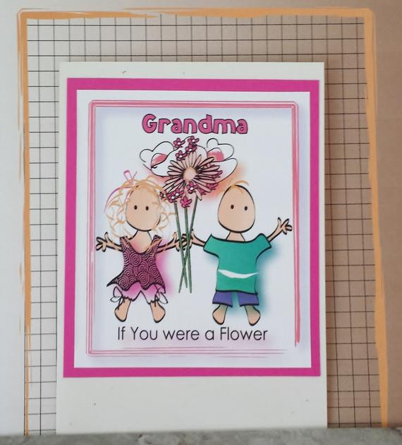 Funny Birthday Cards For Grandma
 Grandma Birthday Card Cute Birthday Card for Grandmother