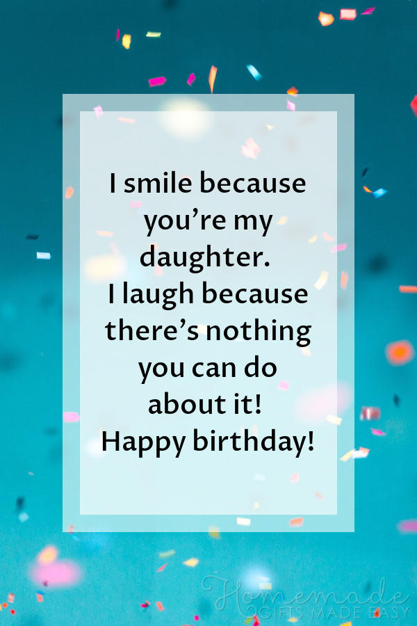 Funny Birthday Cards For Mom From Daughter
 85 Happy Birthday Wishes for Daughters Best Messages & Quotes