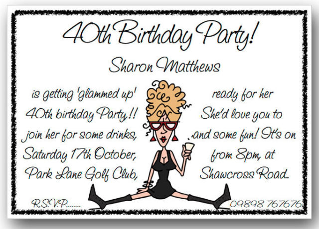 Funny Birthday Invites
 Funny Birthday Party Invitation Wording