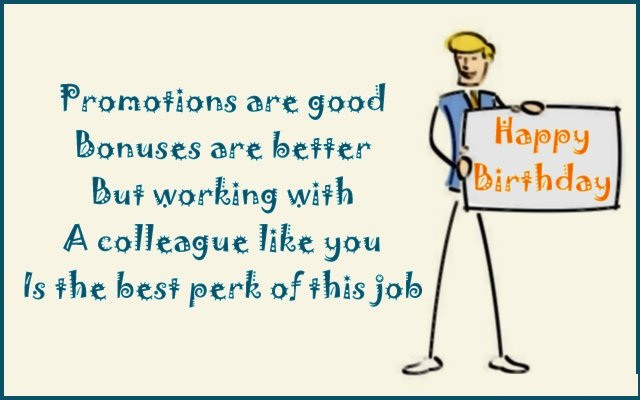 Funny Birthday Quotes For Coworkers
 Birthday Quotes for work colleagues 3 – Funpro