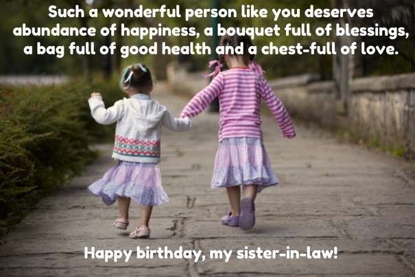 Funny Birthday Wishes To Sister
 Top 30 Birthday Quotes for Sister in Law with