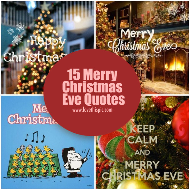 Funny Christmas Eve Quotes
 15 Merry Christmas Eve Quotes