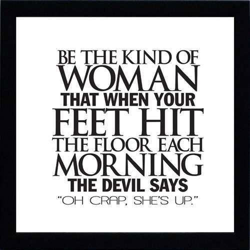 Funny Devil Quotes
 funny quote woman devil