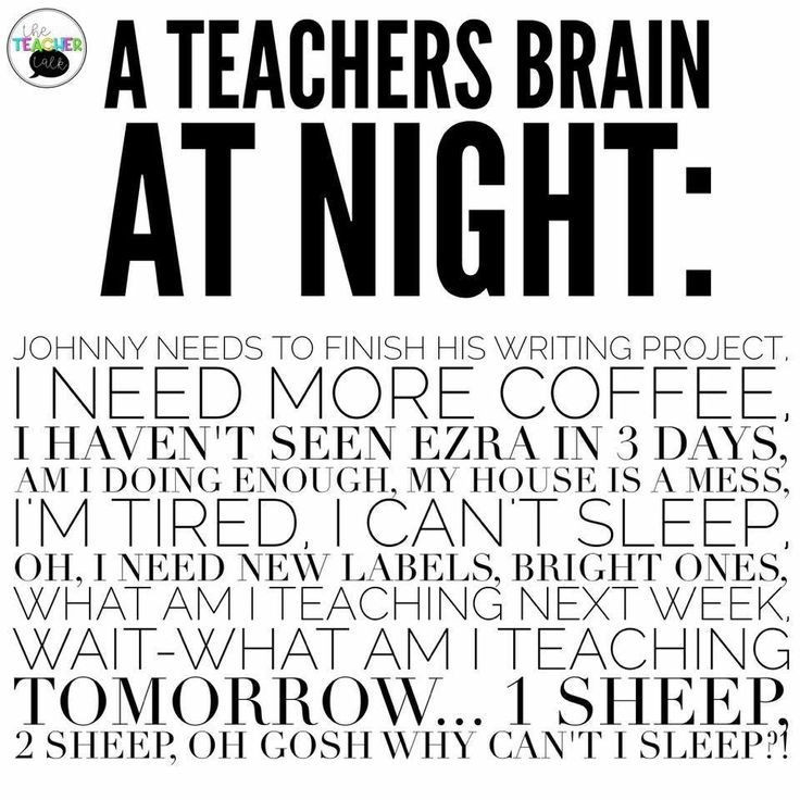 Funny Educational Quotes
 Teachers brain at night pacifickid 