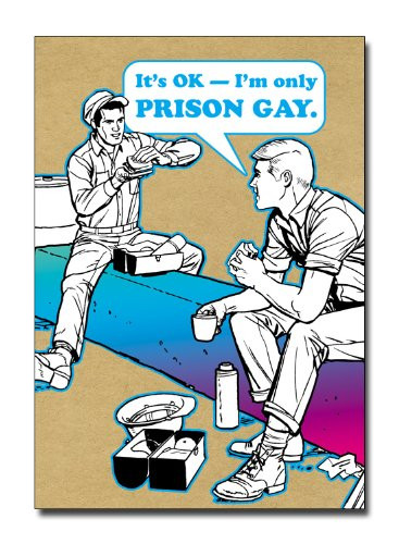 Funny Gay Birthday Cards
 PRISON GAY Scandalous Planet Fabulous Birthday Greeting