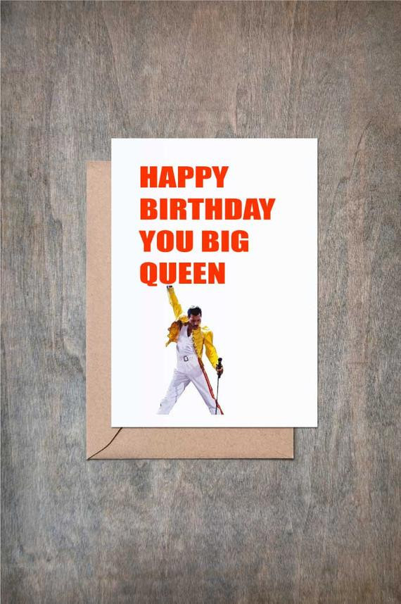 Funny Gay Birthday Cards
 Happy Birthday You Big Queen Birthday Card Funny Birthday