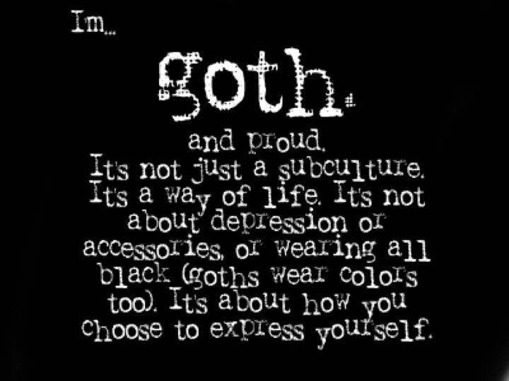 Funny Goth Quotes
 Goths Quotes QuotesGram