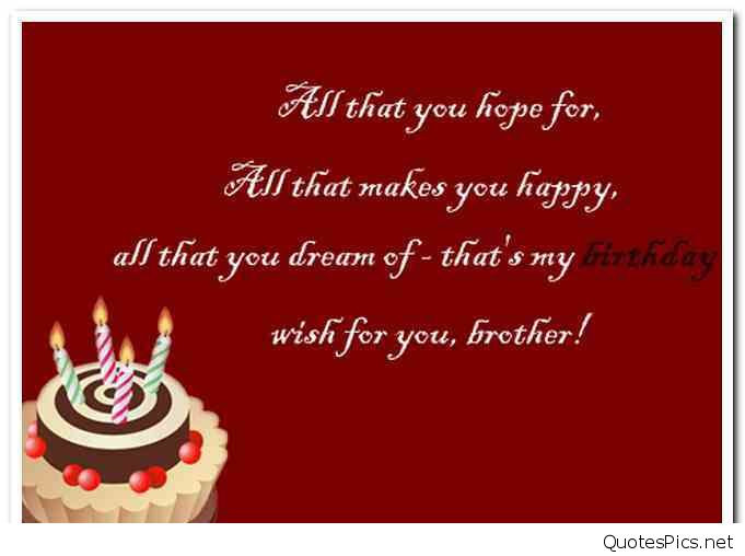 Funny Happy Birthday Brother Quotes
 The 50 Happy Birthday Brother Wishes quotes and messages