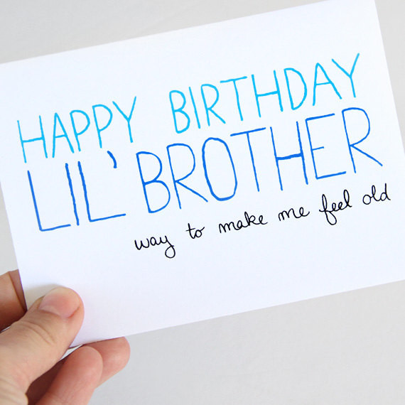 Funny Happy Birthday Brother Quotes
 Younger Brother Birthday Quotes Funny QuotesGram