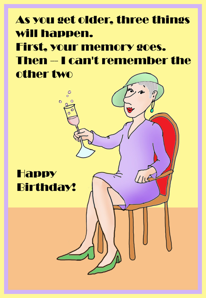 Funny Happy Birthday Card
 Funny Printable Birthday Cards
