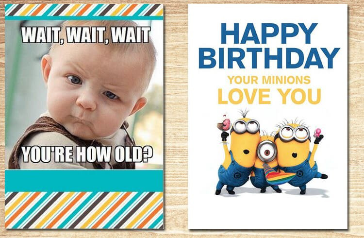 Funny Happy Birthday Card
 Funny Birthday Cards to A Laugh