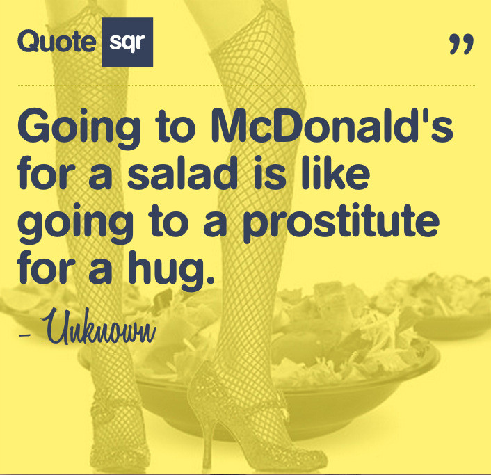 Funny Health Quotes
 Mcdonalds Funny Quotes About Health QuotesGram