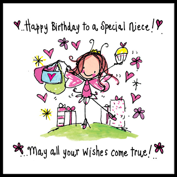 Funny Niece Birthday Wishes
 Happy birthday to a special niece – Juicy Lucy Designs